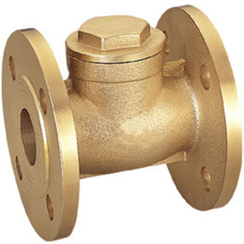 H44W Brass Swing Flanged Check Valve