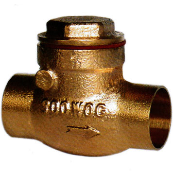 H64W-16T Brass Swing Check Valve