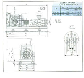 Structure Of 10l/S Xbc Type Diesed Engine Fire Pump