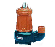 Submersible non-clogging sludge pumps with shredder