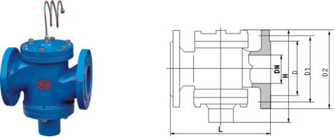 Self Pressure Diffential Control Valves