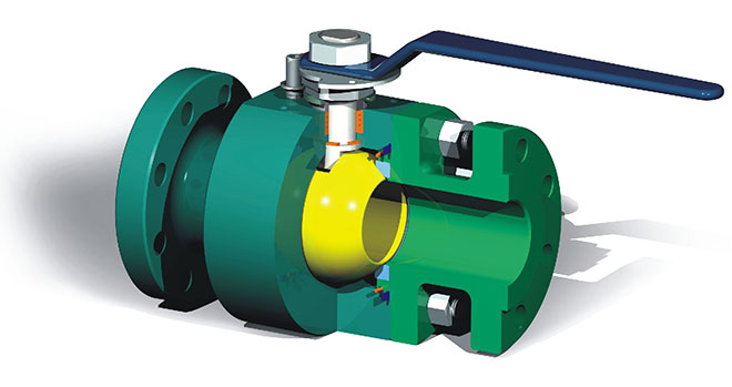 Structure of Forged Carbon Steel, Stainless Steel Floating Ball Valves