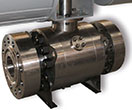 Small Size Pic of Forged SS Full Bore Trunnion Mounted Ball Valve. Click it to Read More.