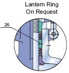 Dimensions and Weights: Lantern Ring on Request