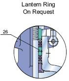 Dimensions and Weights: Lantern Ring on Request