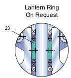 ASME Pressure Class 600 Lb:Lantern Ring on Request