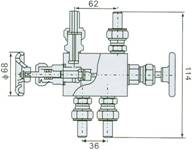 Structure of QF-05 Instrument Balance Valve pic 2