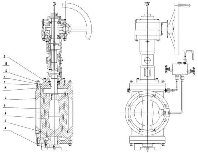 Materials of Double block & bleed valve (DBBV)