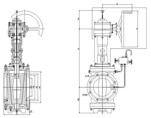 Dimension of Short Pattern with Gear