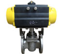 Sleeve Plug Valve with Pneumatic Actuator