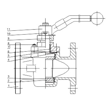 Materials of API 599 Sleeved Plug Valve