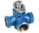 SS.3 Way Thrd Plug Valve