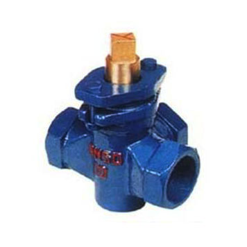 Copper Plug X14W 3 Way Threaded Ends Plug Valve