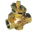 Brass 3 Way Thrd Plug Valve