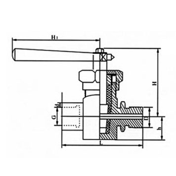 Dimensions of Instrument Plug Valve