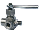 3 Way Instrument Plug Valve