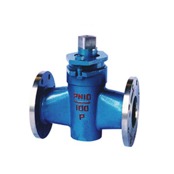 X43W Copper Plug Flanged Ends Plug Valve