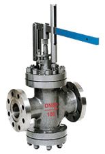 Lever-type steam reducing valves
