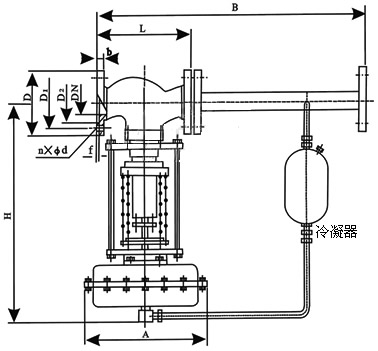 Self Acting Pressure Reducing Valve Constructral Diagram