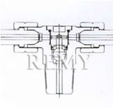QF-T1B型天然气气瓶阀 结构图