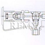 QF-T1H4型天然气气瓶阀 结构图