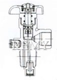 QF-T7Z型天然气气瓶阀 结构图