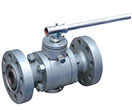 Small Size Pic of Forged CS Reduced Bore Trunnion Mounted Ball Valve. Click it to Read More.