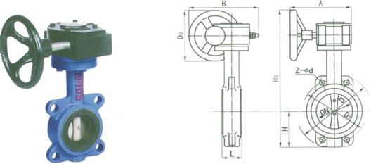 Wafer Rubber Seated Butterfly Valves