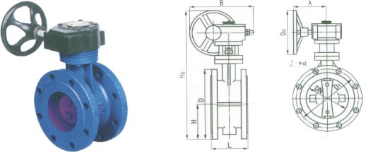 Flanged Rubber Seated Butterfly Valves