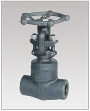 Forged Steel Welded Bonnet Gate Valves, Threaded and Socket weld Ends