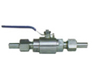 Three Piece (3-PC), High Pressure, Instrumentation Ball Valves