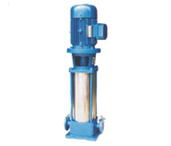 Vertical multi-stage single suction in-line pumps