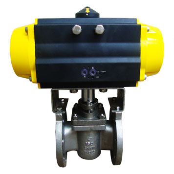 Non-Lubricated API 599 Sleeved Plug Valve with Pneumatic Actuator