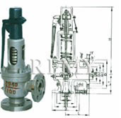 A48Y-64/100弹簧全启式安全阀