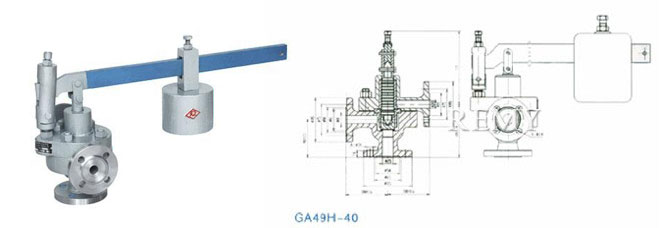 GA49H-40脉冲式安全阀