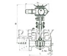 Z42Y/Z942Y型电站用法兰楔式闸阀 缩略图