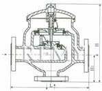 HX2型双接管呼吸阀 DN50-250