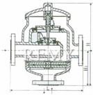 HXF2型双接管阻火呼吸阀 DN50-250