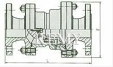 Y43X-10/16 固定比例式减压阀 外形尺寸图