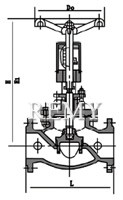 KPF-16平衡阀 结构图