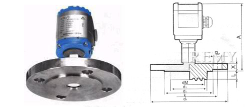 XL133B法兰式膜片压力变送器