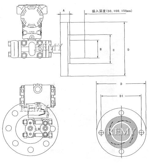 XL3351:3051LT智能单液位变送器