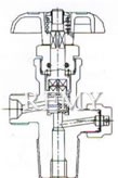 QF-2A轴联式二氧化碳瓶阀 结构图