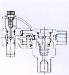 QF-T1H3型天然气气瓶阀 结构图