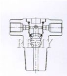 QF-T1M1型天然气气瓶阀 结构图
