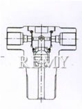 QF-T1M2型天然气气瓶阀 结构图