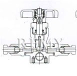 QF-T3A2型天然气充气阀 结构图