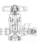 QF-T3C型天然气充气阀 结构图