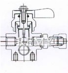 QF-T3G型天然气充气阀 结构图