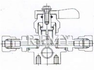 QF-T3H型天然气充气阀 结构图